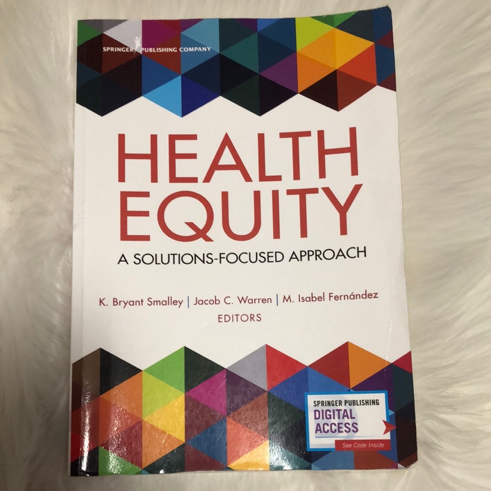 Springer Publishing Health Equity Book